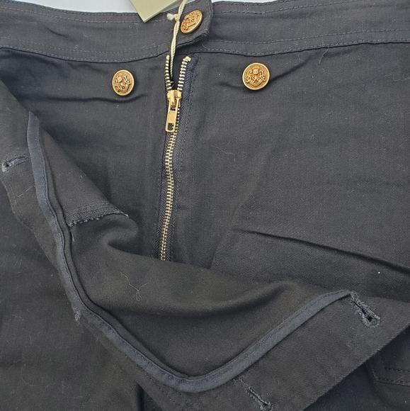 Torn by Ronny Kobo Black High Waist Jeans 28 - Picture 14 of 16